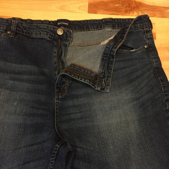 Big & Tall Mens Relaxed Denim Jeans 46 x 31 - Picture 3 of 7